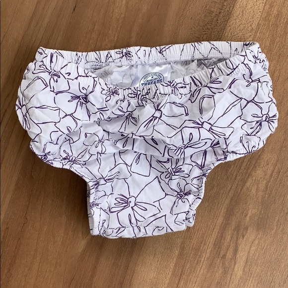 Purple and White Bow Bloomers - 2T - Picture 1 of 1